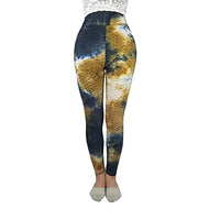 Load image into Gallery viewer, BCCSK Women's High-Waisted Hip-Lifting Leggings are Great for Yoga Workout Running Gray Yellow(Yoga-8, XL)
