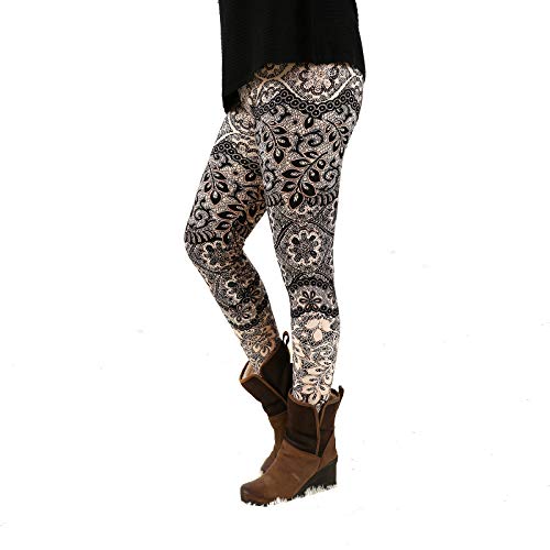 BCCSK Leggings for Women Printed Workout Running Pants (Y67, 3X5X)…