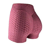 Load image into Gallery viewer, BCCSK Yoga High Waist Shorts Pants Peach Lift Stacked Leggings Hot Pants
