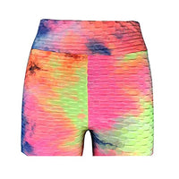 Load image into Gallery viewer, BCCSK Yoga High Waist Shorts Pants Peach Lift Stacked Leggings Hot Pants
